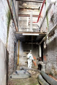 amiante avant demolition